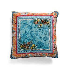ENVOGUE Multi 20x20 Floral Indoor Outdoor Pillow